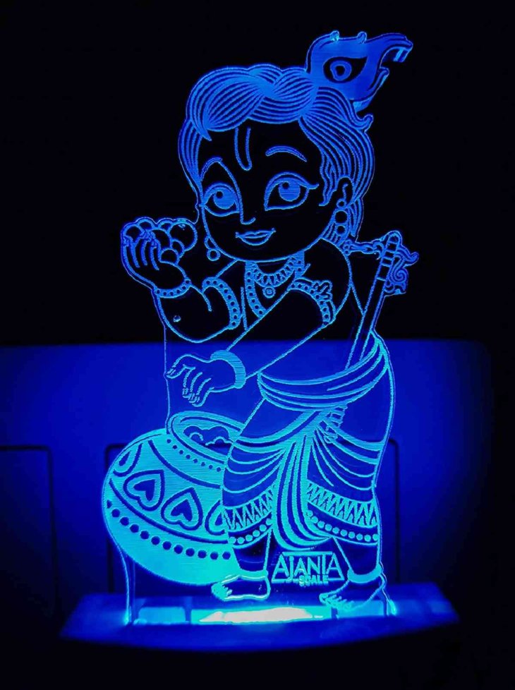 3D Illusion Night Lamp India