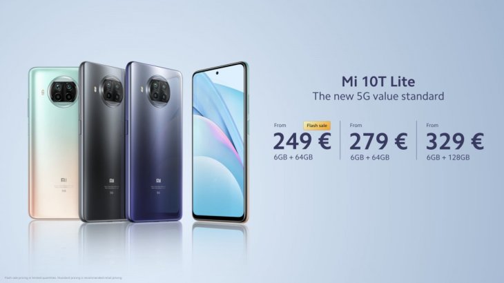 Xiaomi Mi 10t Lite Price