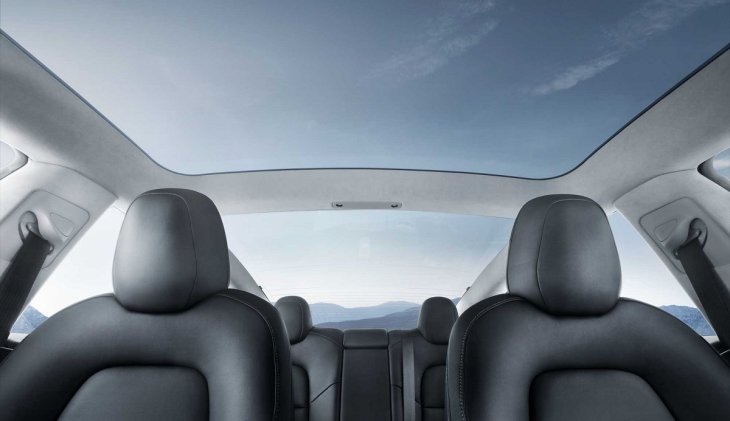 Tesla Model Y Glass Roof