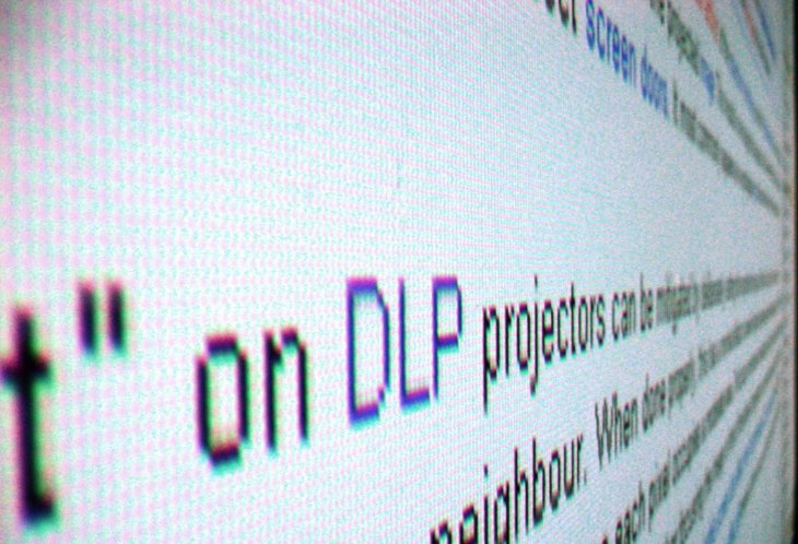 The screen door effect