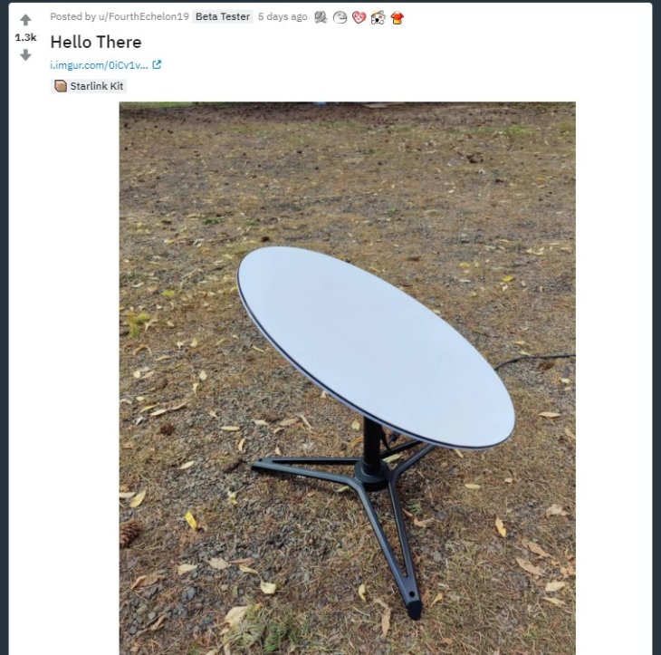 Reddit starlink Auchenberg
