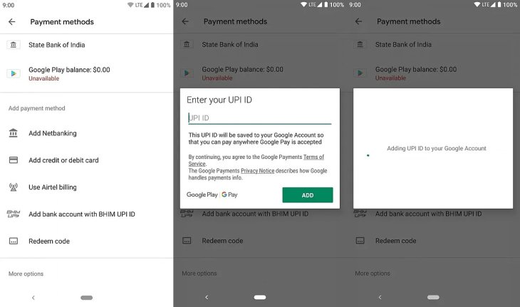 Google Pay Upi