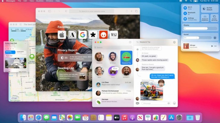 macOS big sur M1 chip