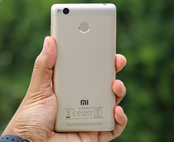 Redmi 3s Rear