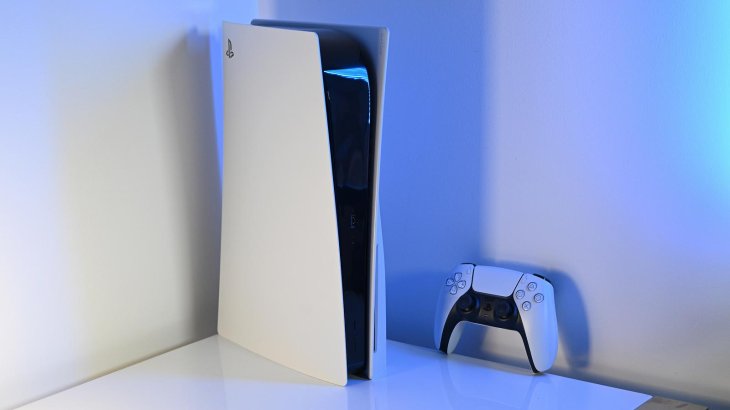 PS 5 console and controller