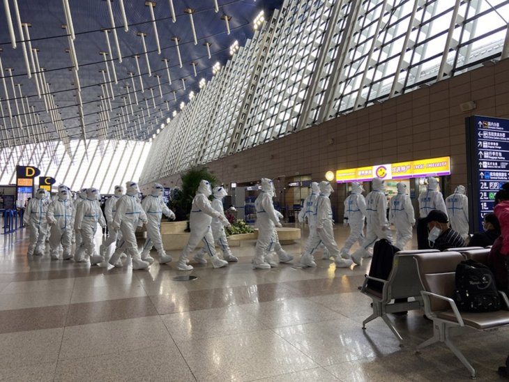 Shanghai Airport Covid 2