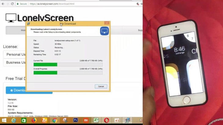 LonelyScreen app