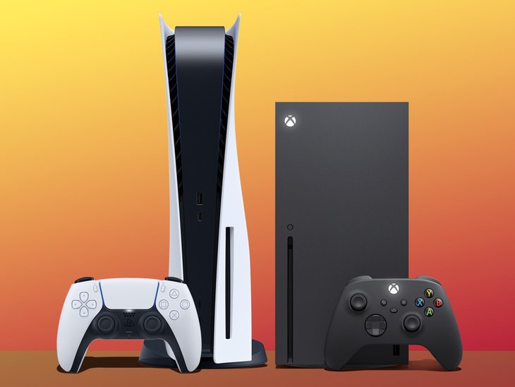 The PlayStation 5 and the Xbox Series X