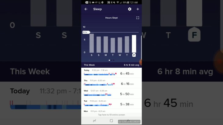 Fitbit Versa 3 sleep tracking