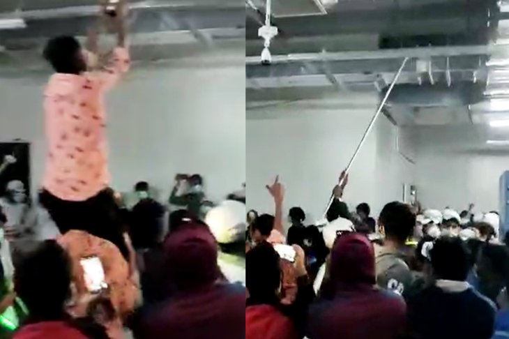 Wistron Apple Employees Protest