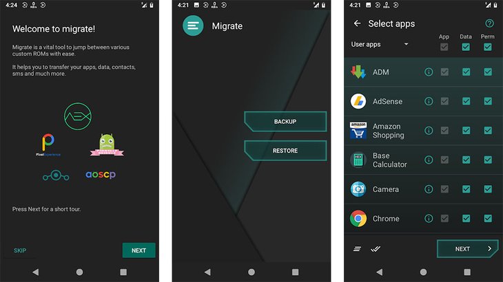 Migrate Apps For Rooted Android Phones