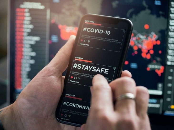 Smartphones have helped a lot in tracking the spread of COVID-19