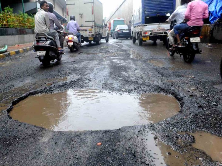 There are a lot of potholes around the country