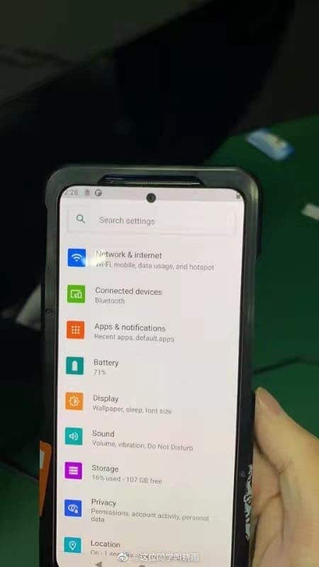 Redmi K40 Settings