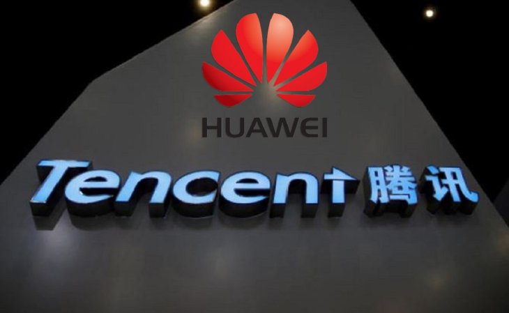 huawei tencent