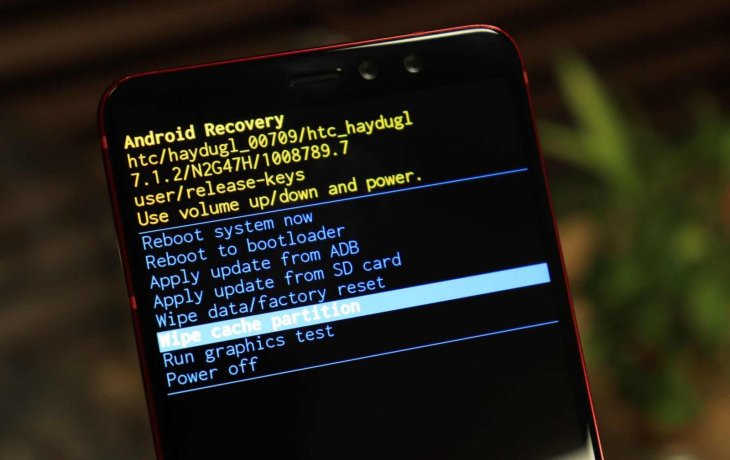 Wipe cache partition что это такое на андроид