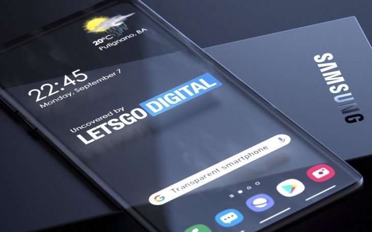 transparent cellular phone