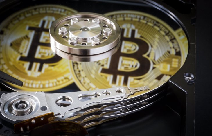 find bitcoins on old hard drives