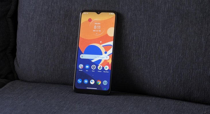 Moto G9 Play Home Screen