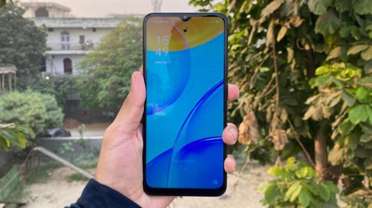 Oppo A15 display