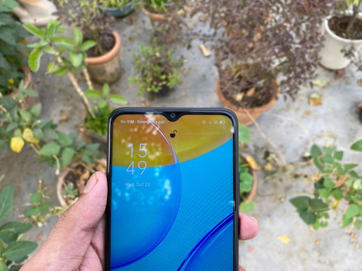 Oppo A15 front