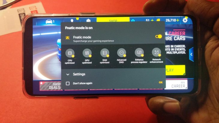 OnePlus 8 Pro Fnatic mode