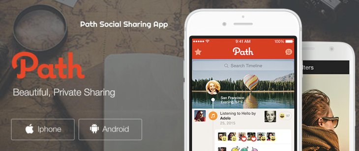 Path Social Sharing App