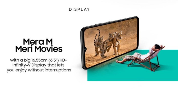 Samsung Galaxy M02 Display