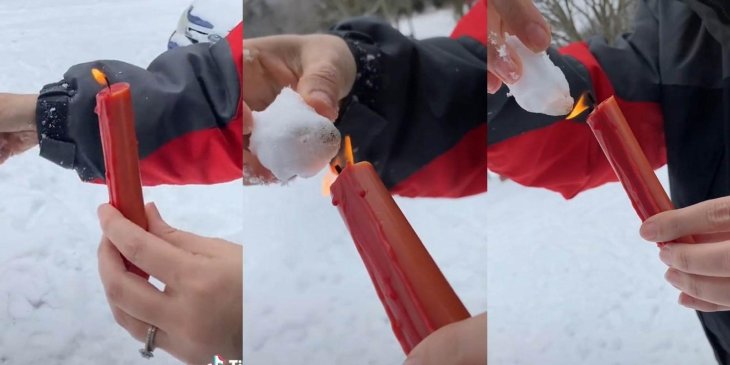 fake snow