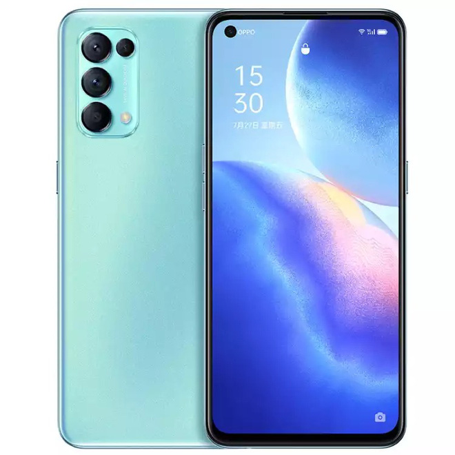 Oppo Reno5 K Front Back