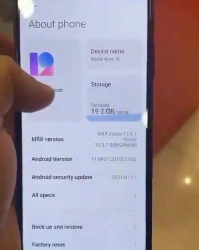 Xiaomi Redmi Note 10 Hands On Video 3