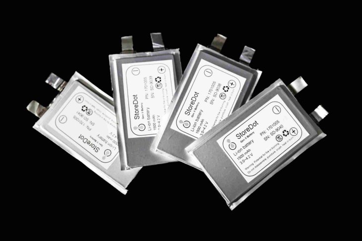 StoreDot battery