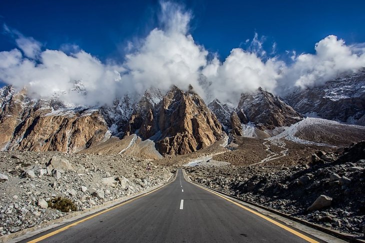 The Karakoram Highway, Pakistan