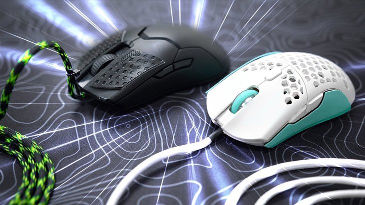 Gaming mouses can be customised