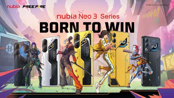 nubia Neo 3 series Free Fire Co-Branded Edition