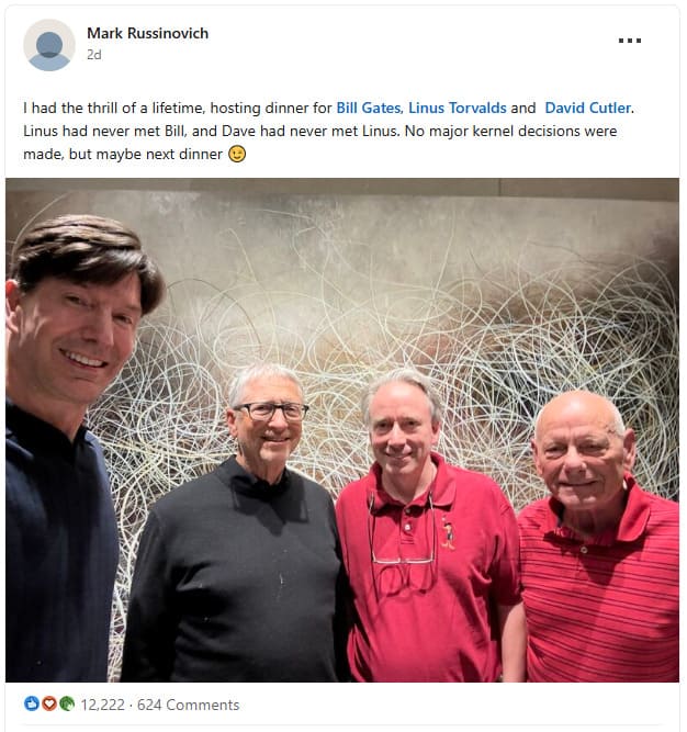 Bill Gates Meets Linus Torvalds 1