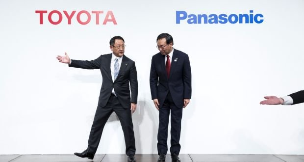 Kết quả hình ảnh cho Toyota, Panasonic to manufacture electric vehicle batteries